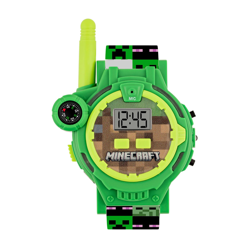 Minecraft boy's walkie talkie watch set 2 pcs image number null