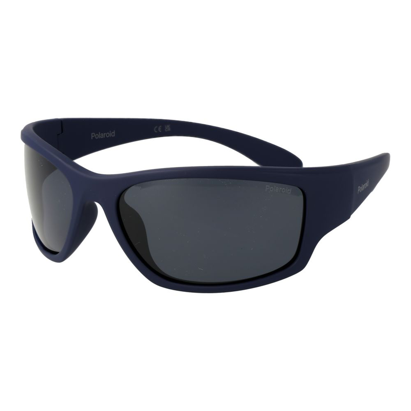 Blue plastic sunglasses-null