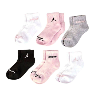 Girls legend ankle 6pk, Pink Foam, medium