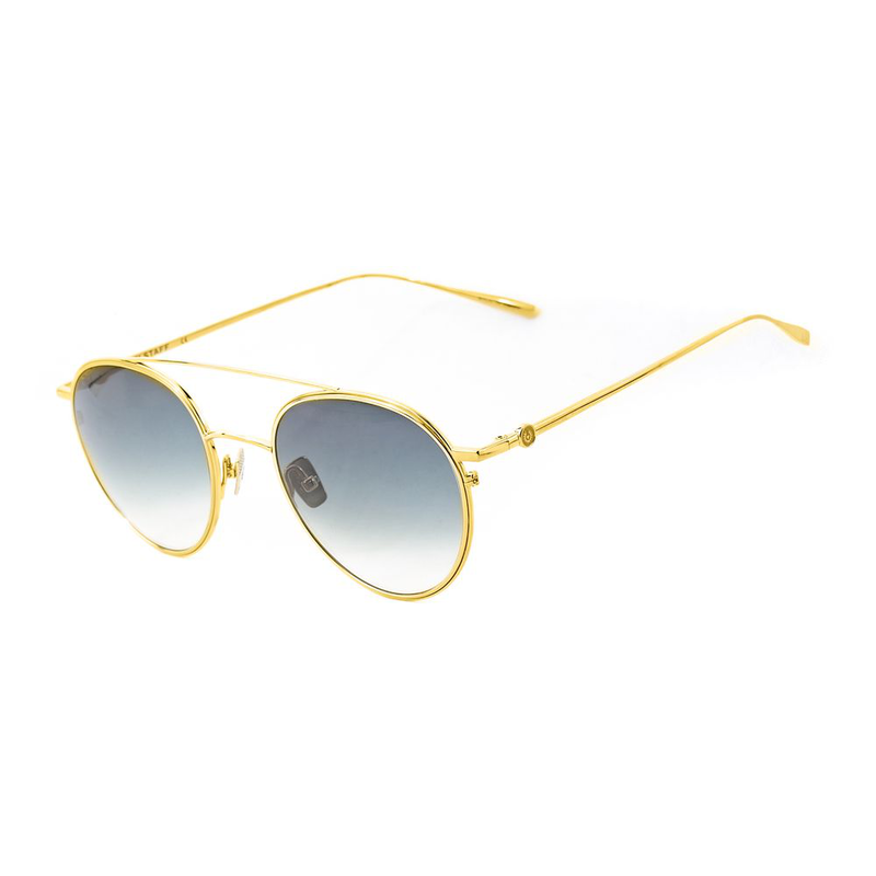 Gold titanium sunglasses-null