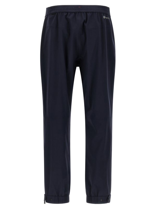 Blue polyamide joggers (workout pants)-null