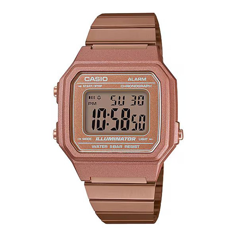 Multicolor stainless steel digital watch-null