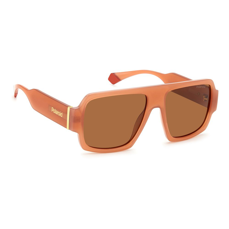 Pink resin sunglasses-null