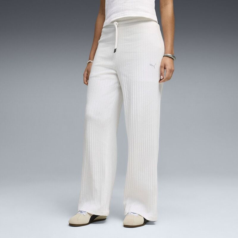 Puma women comfort high waist wide leg pants-null
