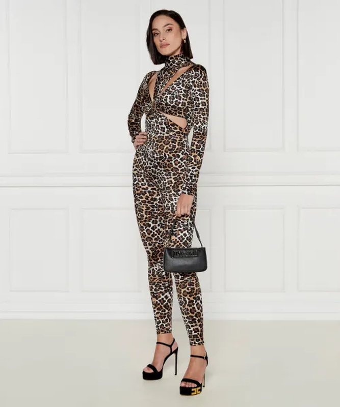 Just cavalli shoulder bag with logo-null