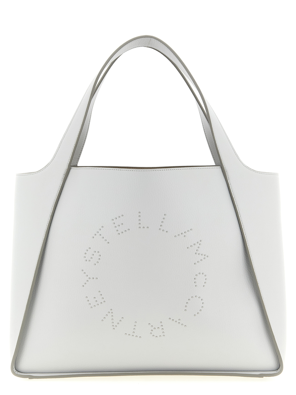 Gray polyamide tote bag-null