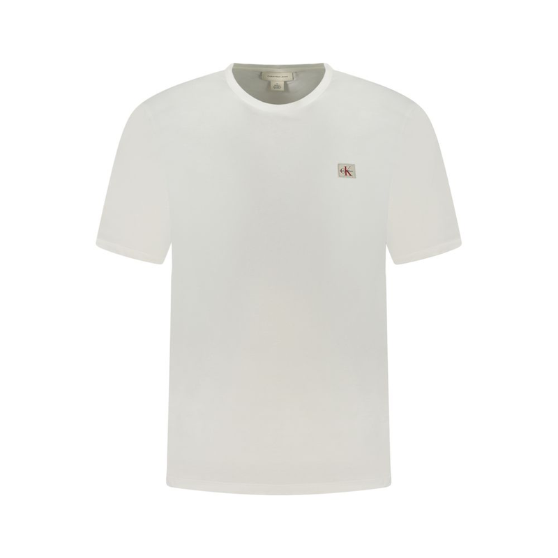 White cotton men t-shirt-null