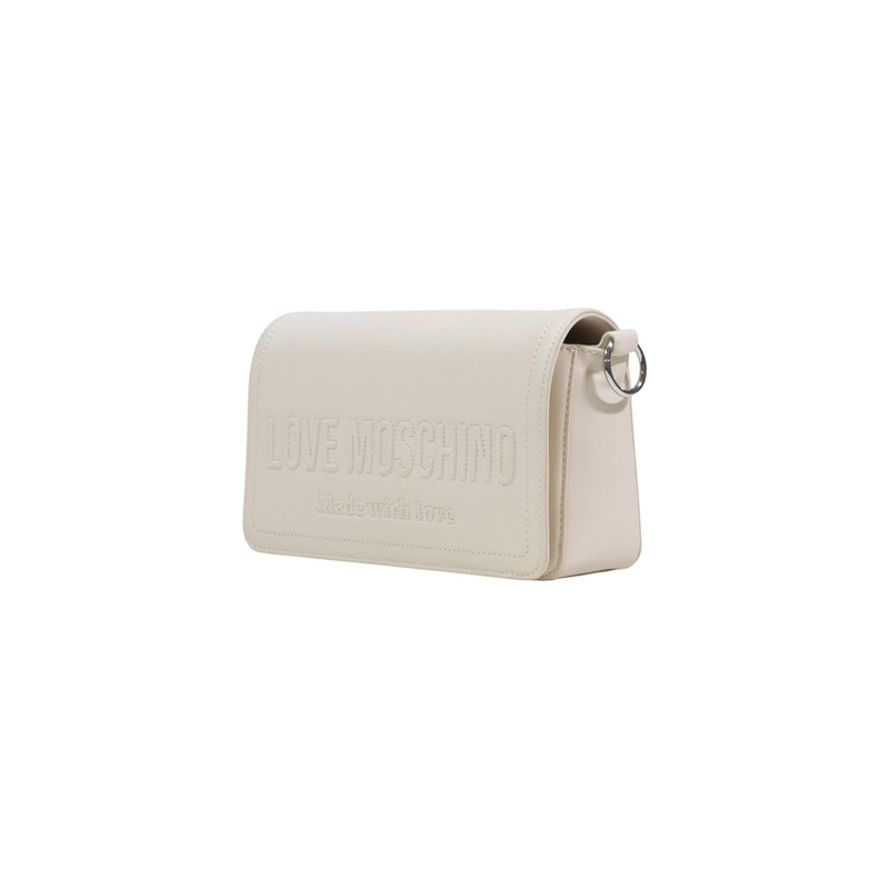 Beige polyethylene handbag-null