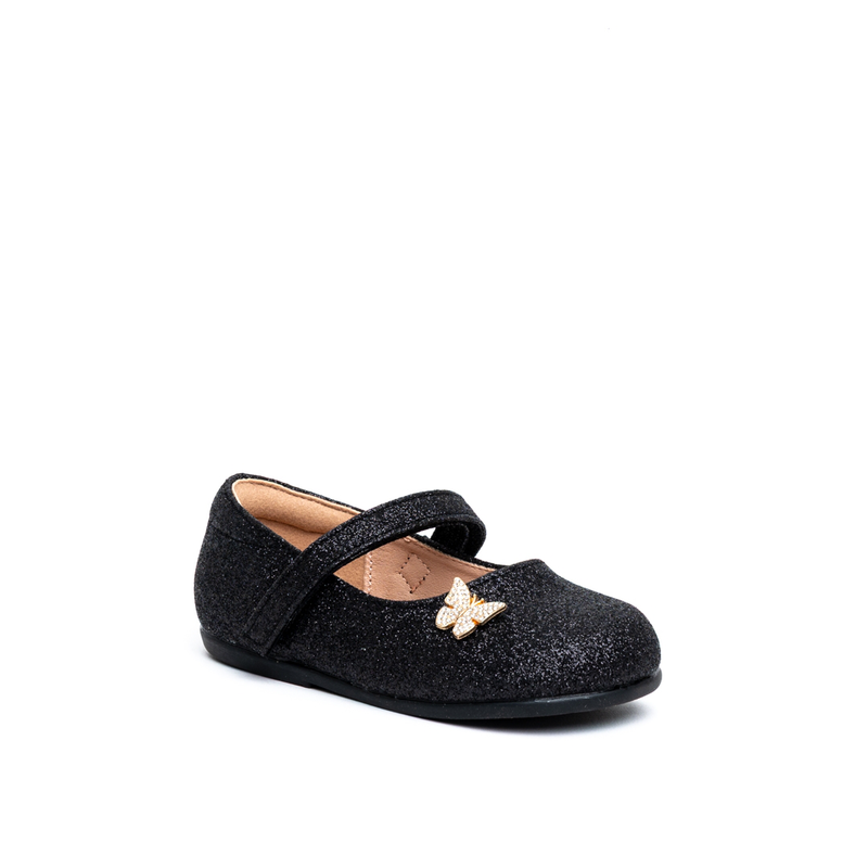 Miss belgini girls ballerinas shoes with butterfly detail-null