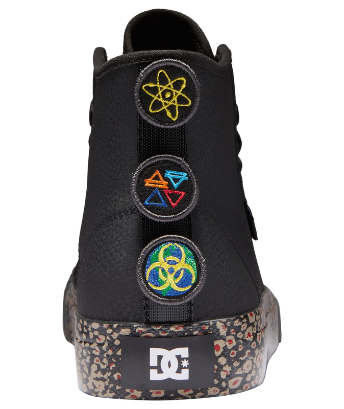 Dc men manual hi x evan - high-top shoes  (adys300734-xkkr)-null