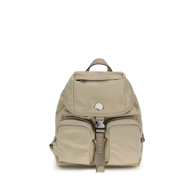 Beige polyamide backpack-null