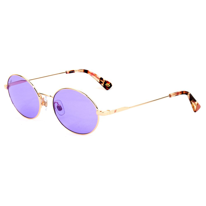 Gold metal sunglasses-null