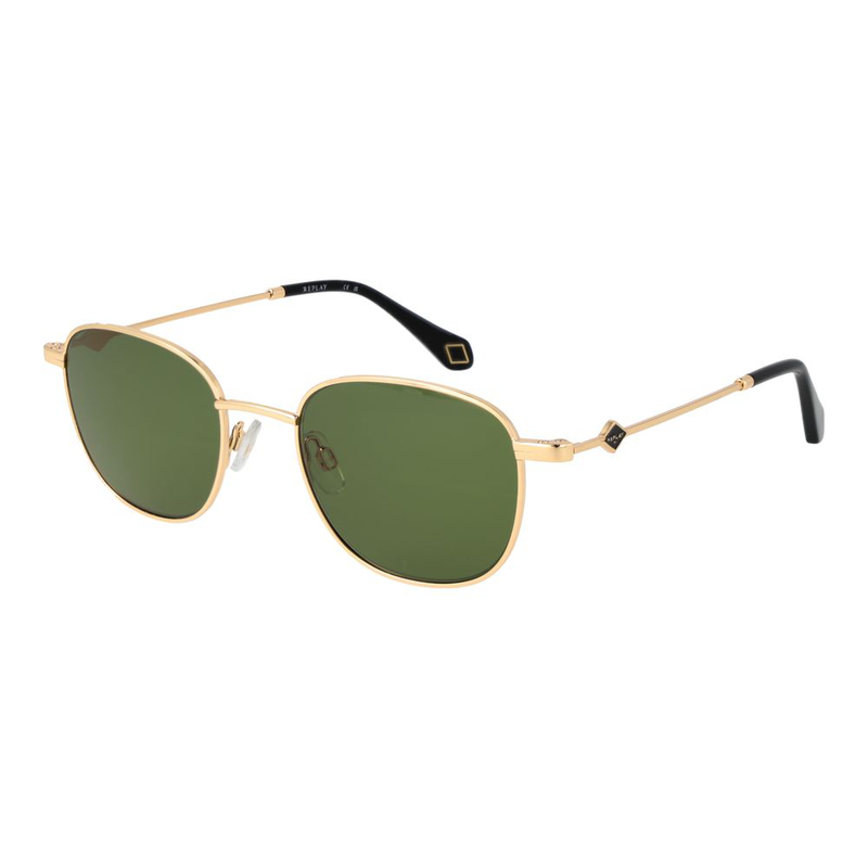 Gold metal sunglasses-null