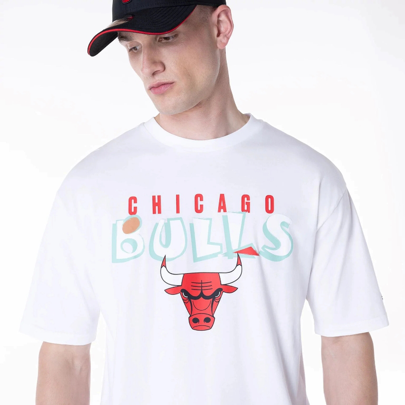 New era nba grphc os tee chibul  whi-null