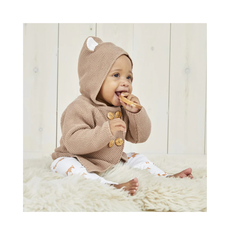Kit & kin bear cardigan-null