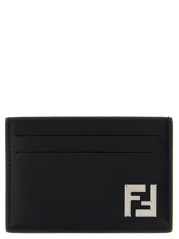 Black calfskin cardholder-null