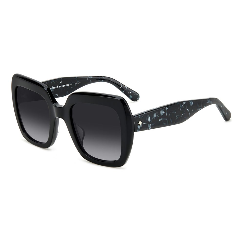 Black acetate sunglasses-null