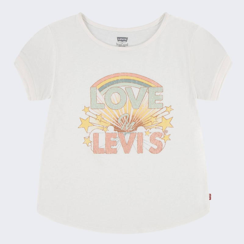 Levis girls double cuff tee-null