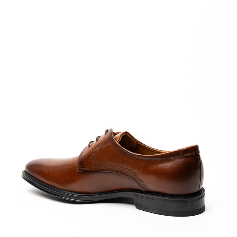 Boston leather derby shoes-null
