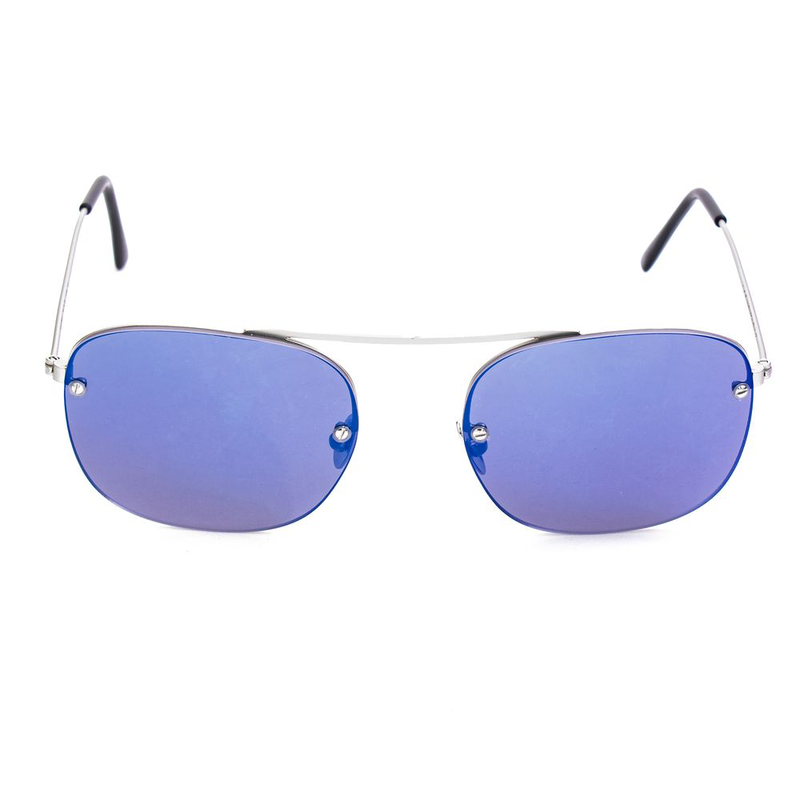 Silver stainless steel sunglasses-null
