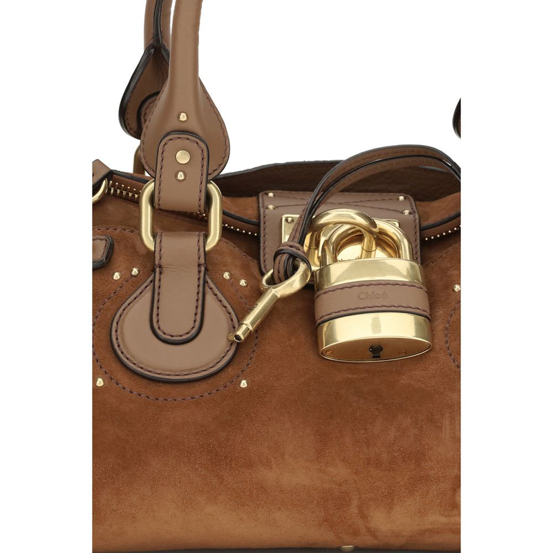 Brown calf leather bos taurus handbag-null