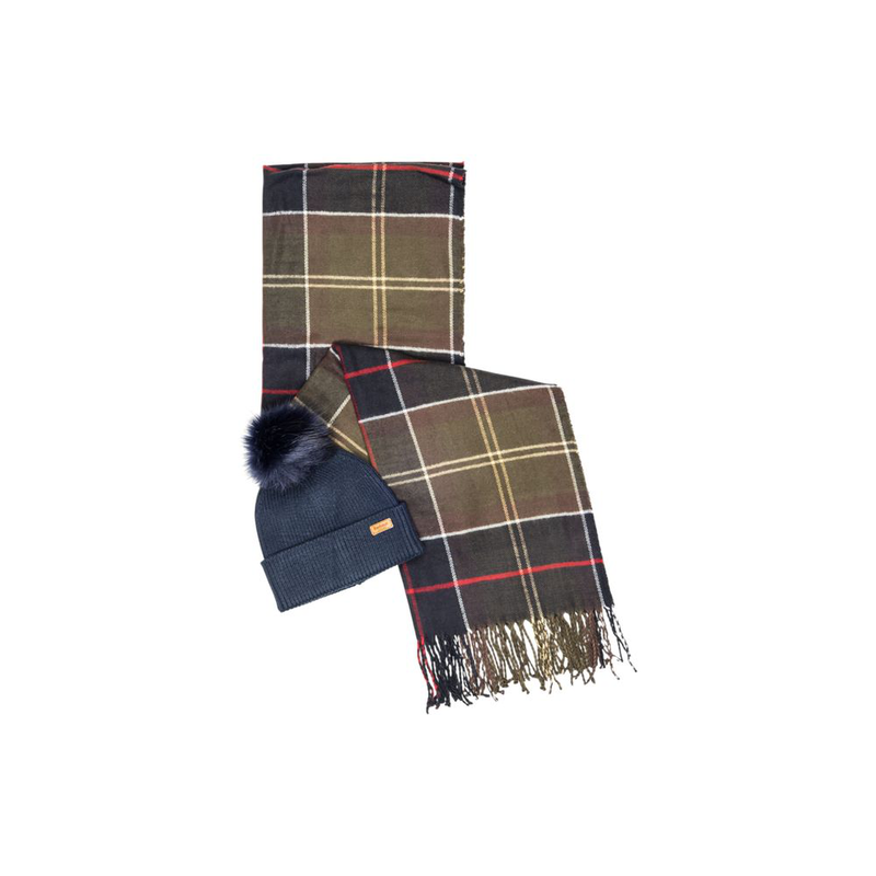 Blue viscose beanie-null