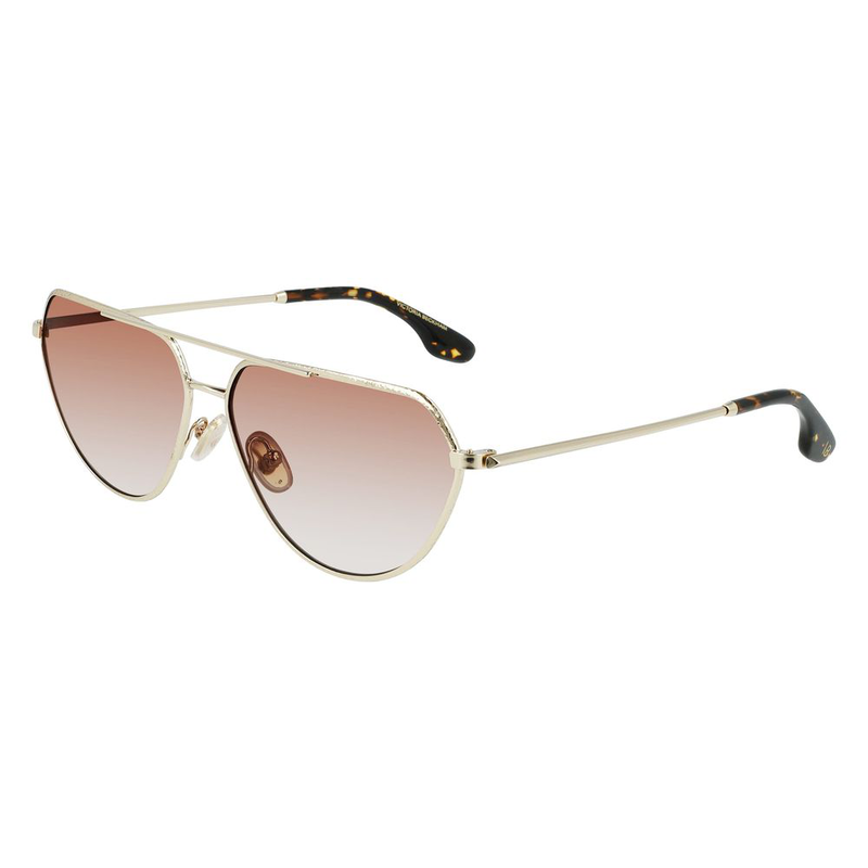 Gold metal sunglasses-null