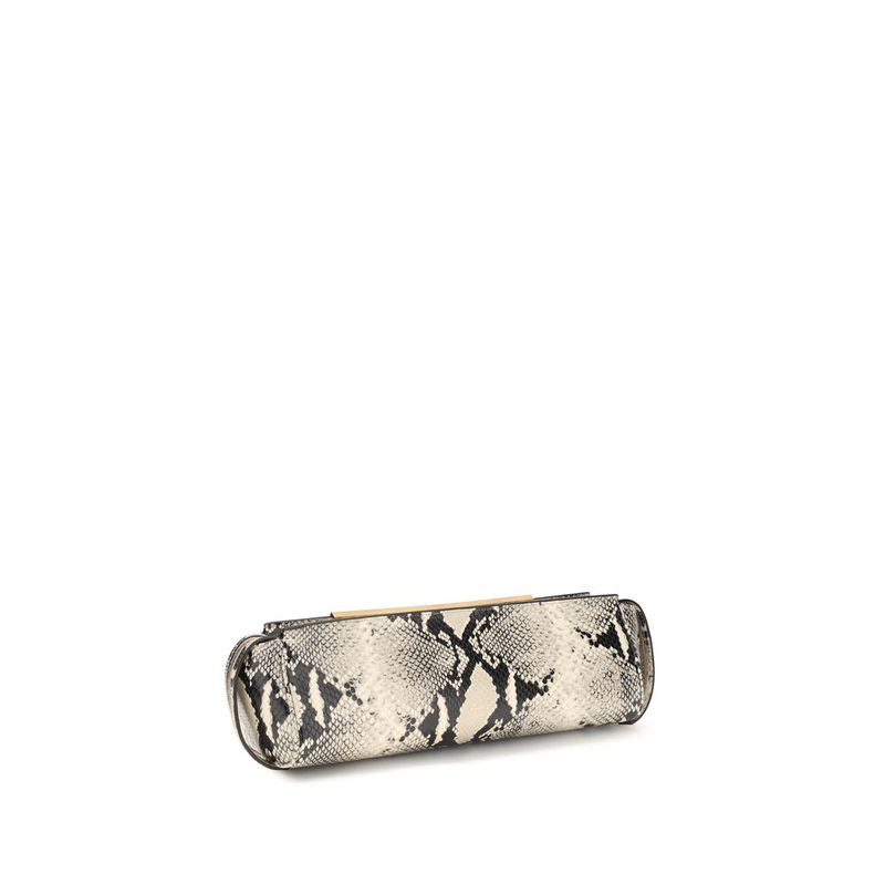 Multicolor calf leather bos taurus clutch bag-null