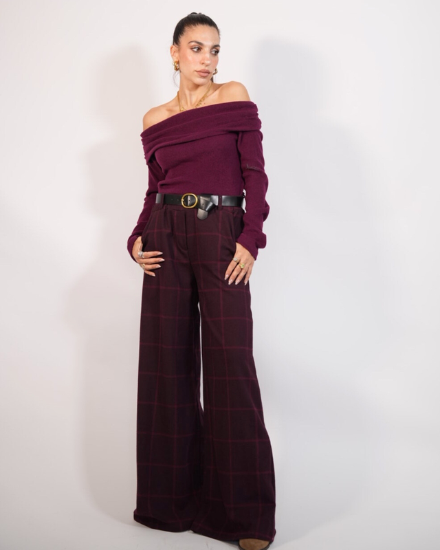 Knit offshoulder 60372-null