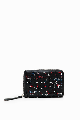 Small die-cut floral wallet