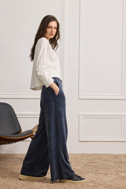 Sheldon pant velvet-null