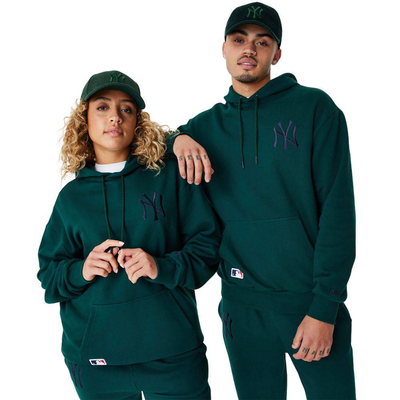 League essntls oversized hoody  york yankees, Dark Green, medium