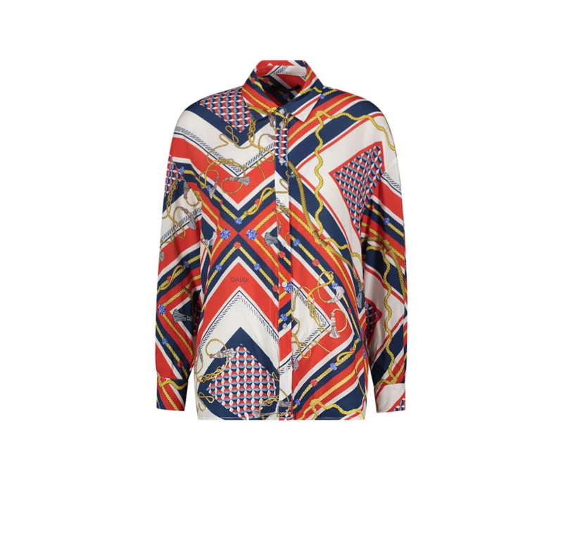 Product image: Gaudi shirt with print 411bd45010-null