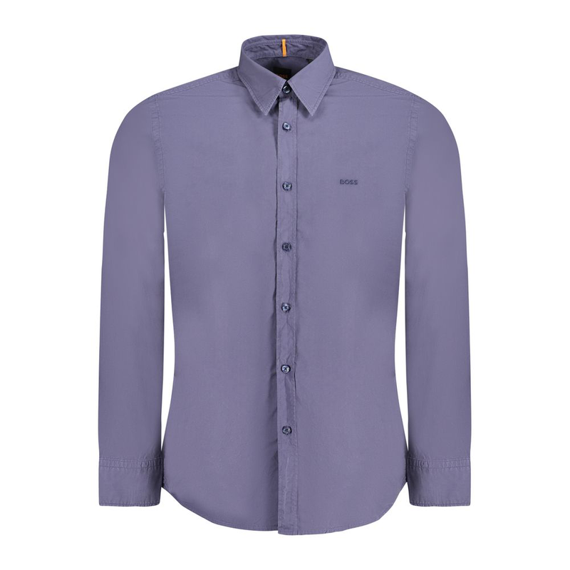 Blue cotton men shirt-null