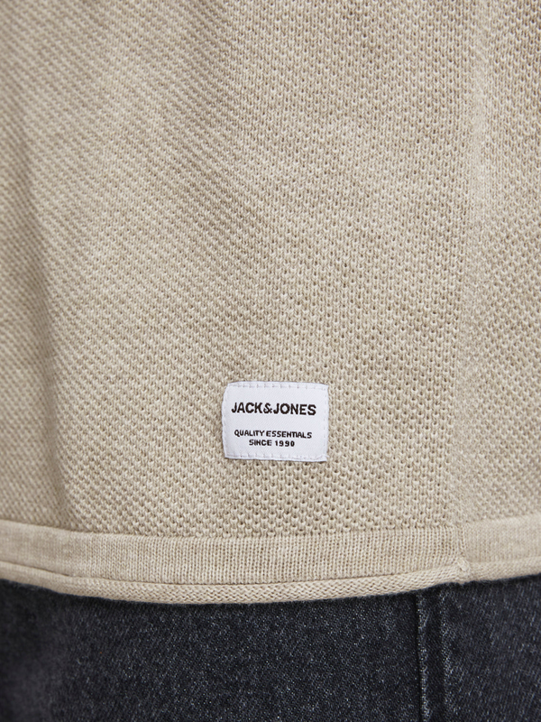 Jjehill pullover - oatmeal-null