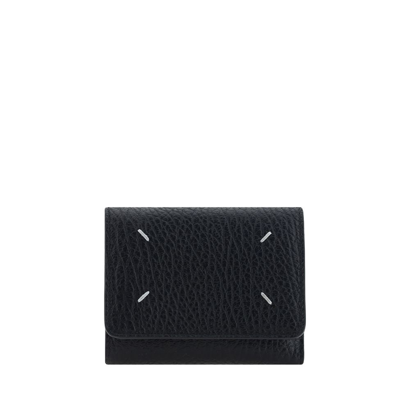Black calf leather bos taurus wallet-null