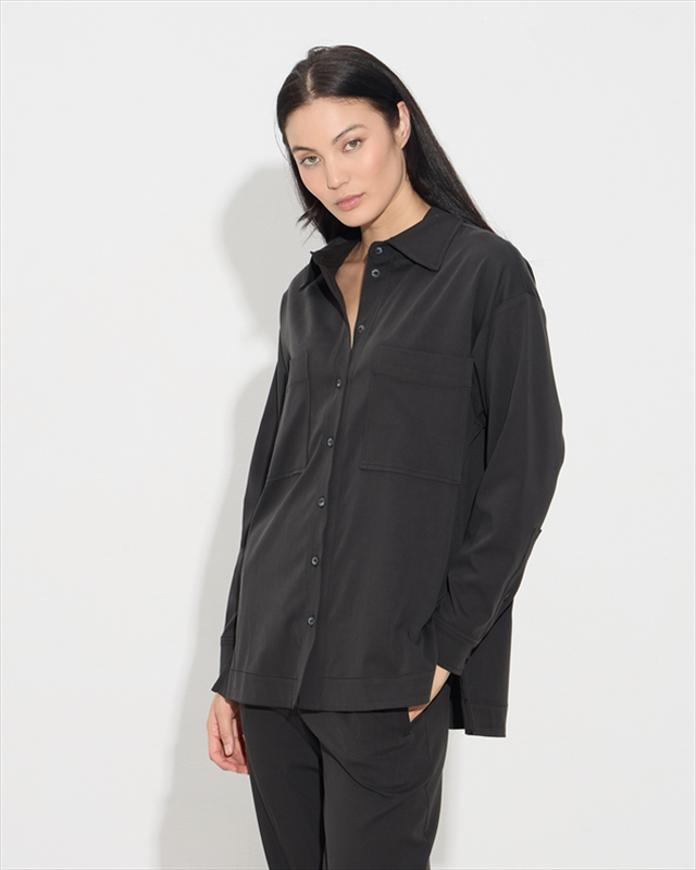 Shirt cupro oversized-null