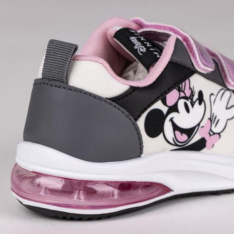 Sporty shoes pvc sole with lights minnie image number null