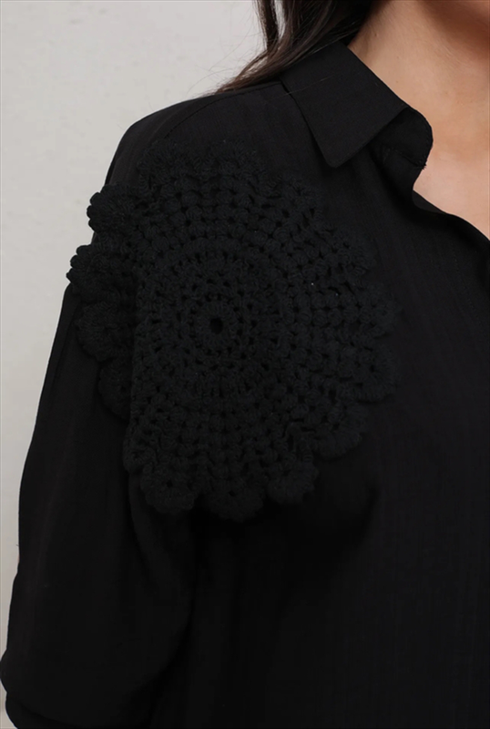 Product image: Shirt crochet flower-null