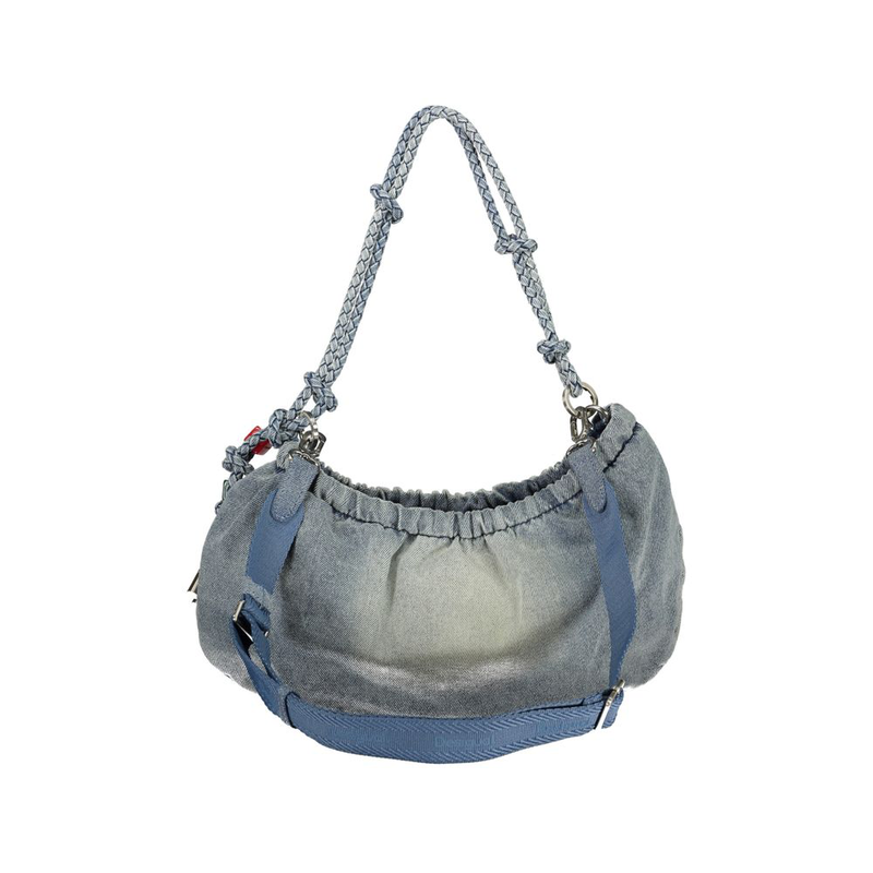 Azzurro cotton women's handbag-null