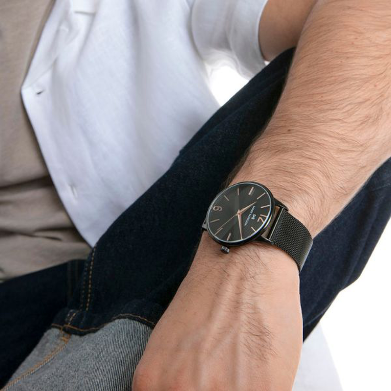 Product image: Mark maddox greenwich ip black s/s men watch-null