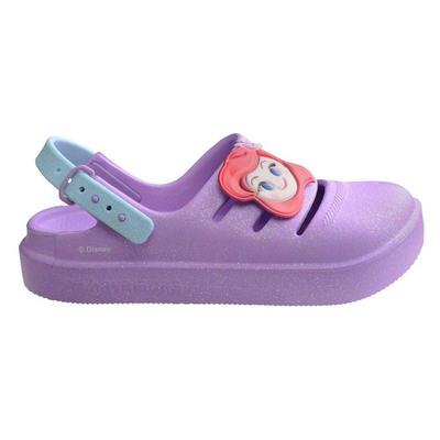 Kids clog princesas, Purple, medium
