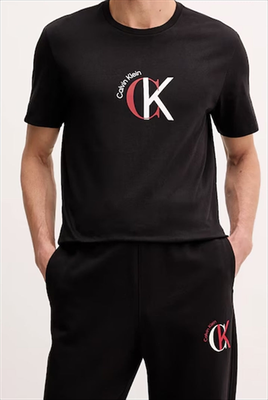 Graphic tee - Calvin Klein, Black, medium