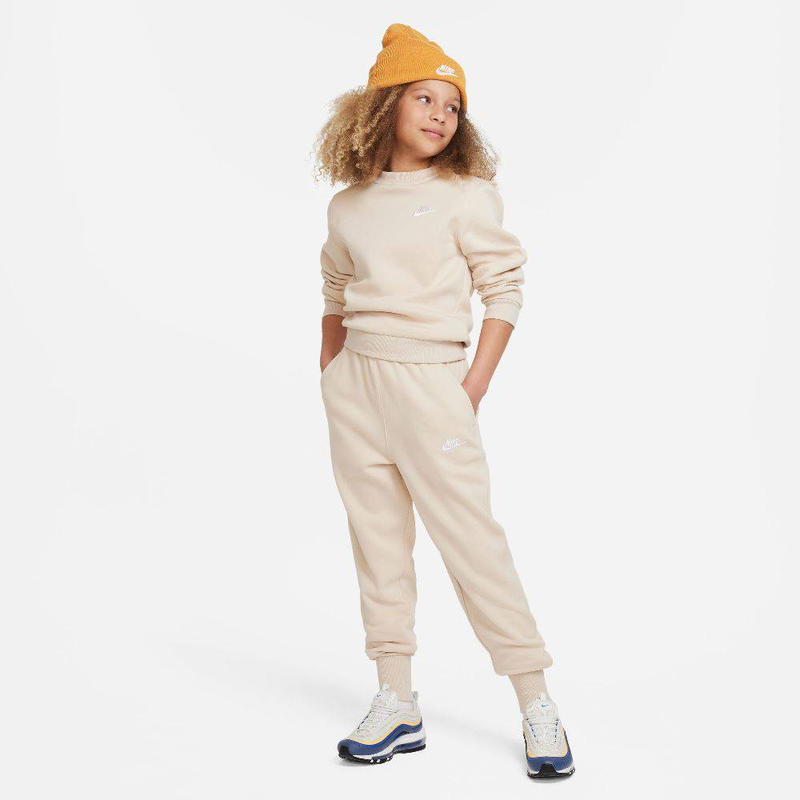 Nike sportswear girls high-waisted fitted trousers-null