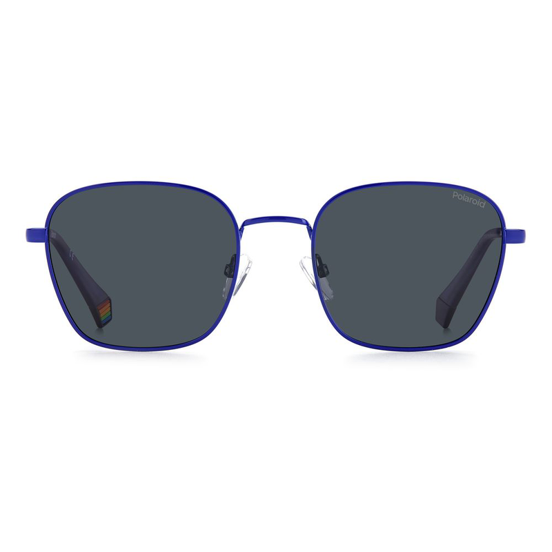 Blue stainless steel sunglasses-null