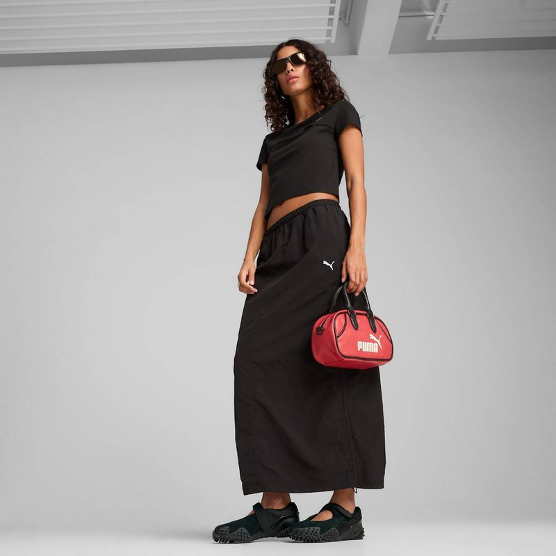 Wardrobe essentials woven maxi skirt-null