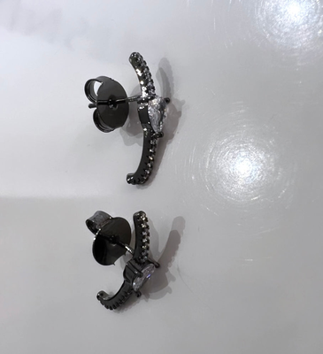 "dark halo" earrings, Default Title, medium