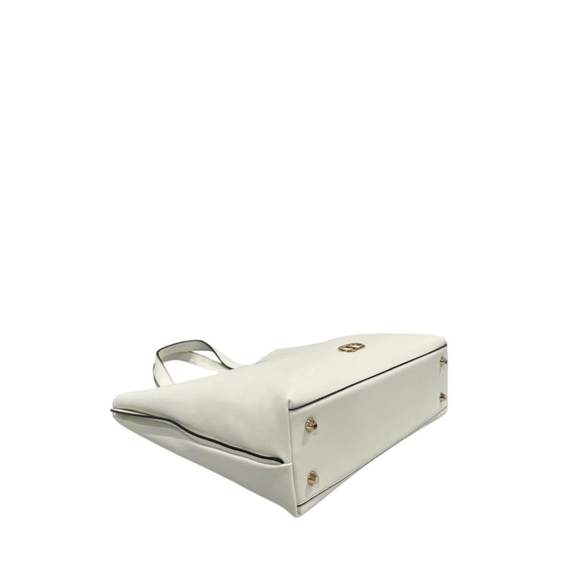 White pu women handbag-null