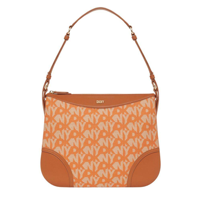 Gramery medium hobo shoulder bag, Brick, medium