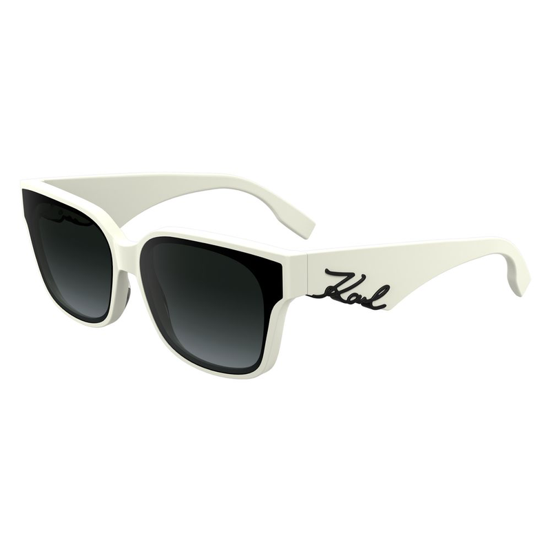 White acetate sunglasses-null